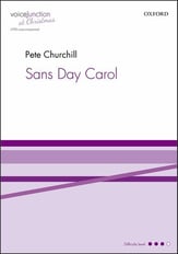 Sans Day Carol SATB choral sheet music cover